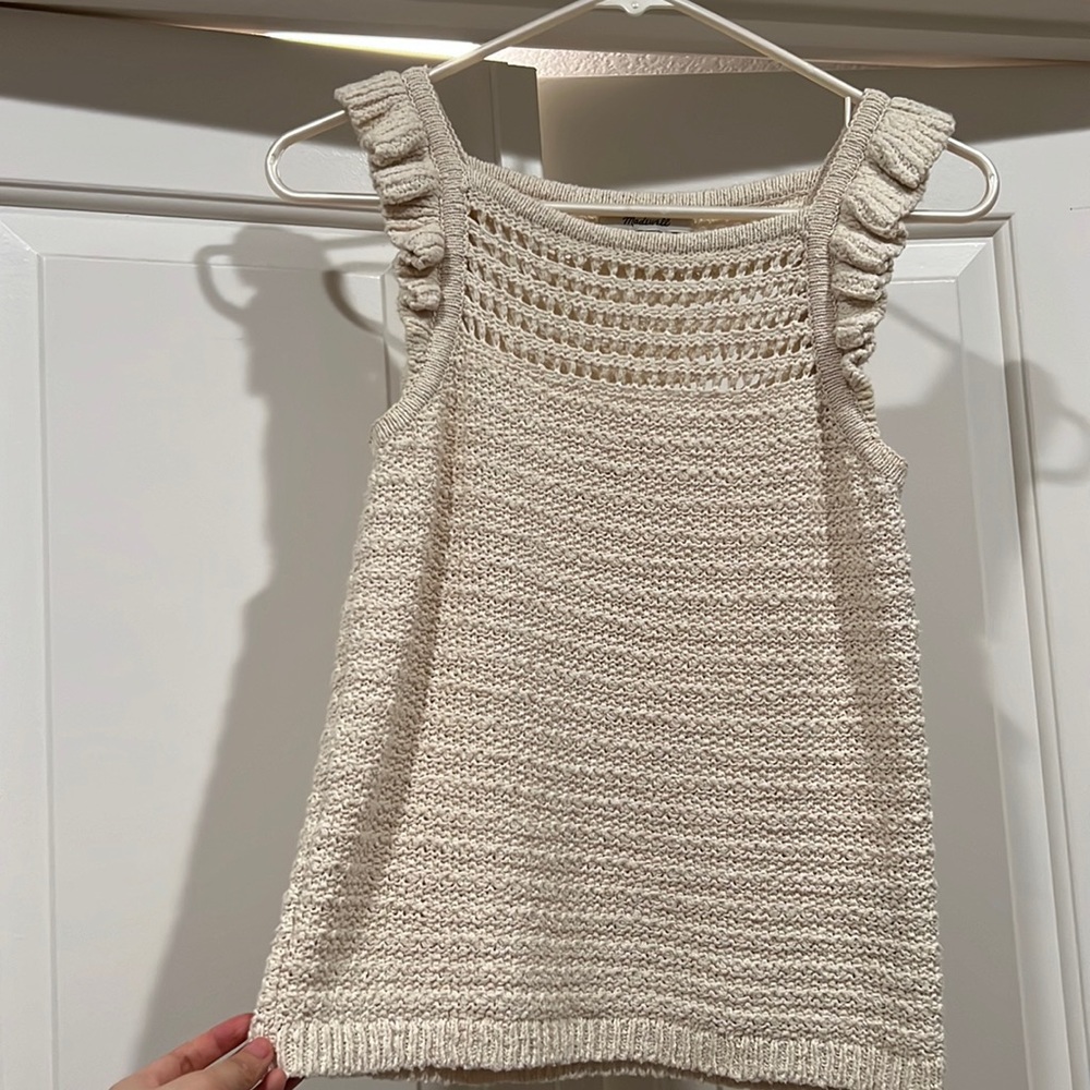 Madewell sweater tank